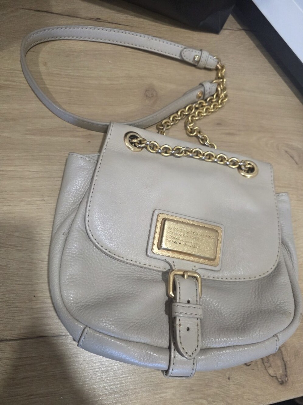 Marc Jacobs Bag with Gold Chain Accent